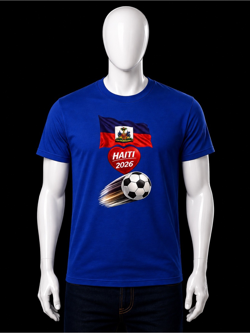 Haiti 2026 World Cup T- Shirt